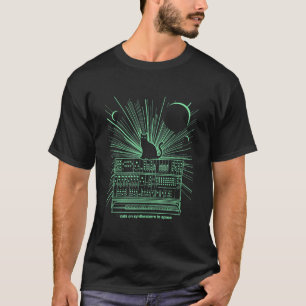 Cats On Synthesizers In Space T-Shirt
