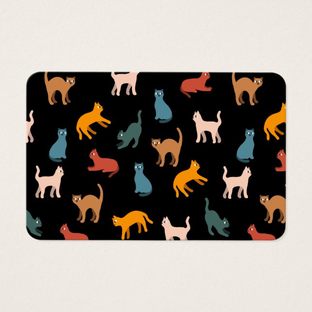 Cats on the black (Front)