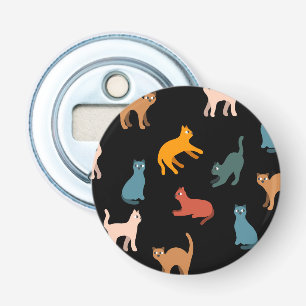 Cats on the black bottle opener