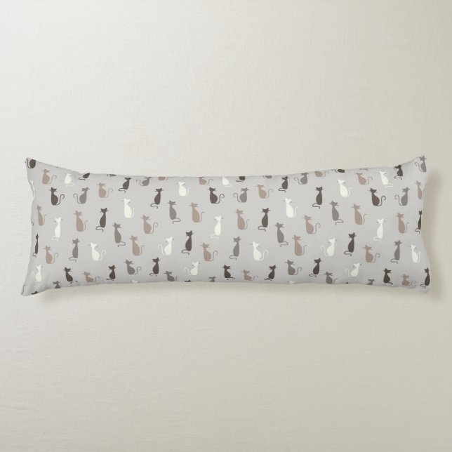 Cats pattern body cushion (Front)