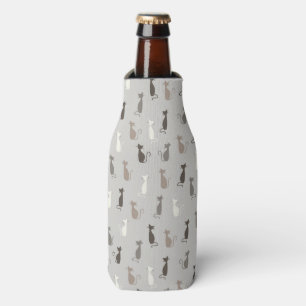 Cats pattern bottle cooler