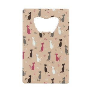 cats Pattern Pink