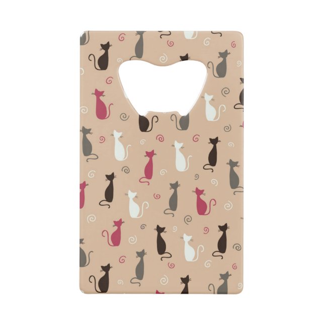 cats Pattern Pink (Front)