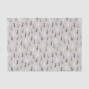 Cats pattern tissue paper