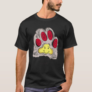 Cats Paw Love Is All You Need Happy Cat Day Cat T-Shirt