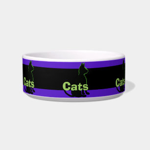 Cats Pet Cat Modern Kitty Pop Art CricketDiane Bowl