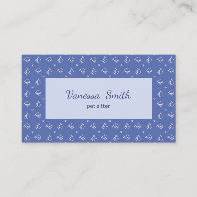 Cats Pets Animals Design Business Card (Front)
