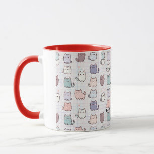 Cats Photo pattern, Mug