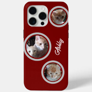 Cats Photos Name Customize iPhone / iPad case