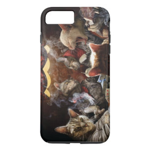 Cats playing poker   iPhone 8 plus/7 plus case