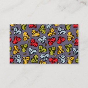 Cats plus bananas enclosure card