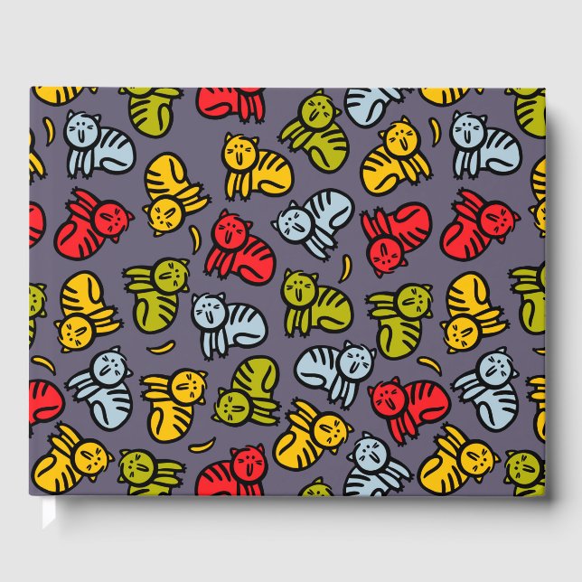 Cats plus bananas guest book (Front)