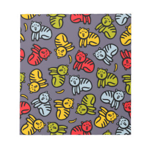Cats plus bananas notepad