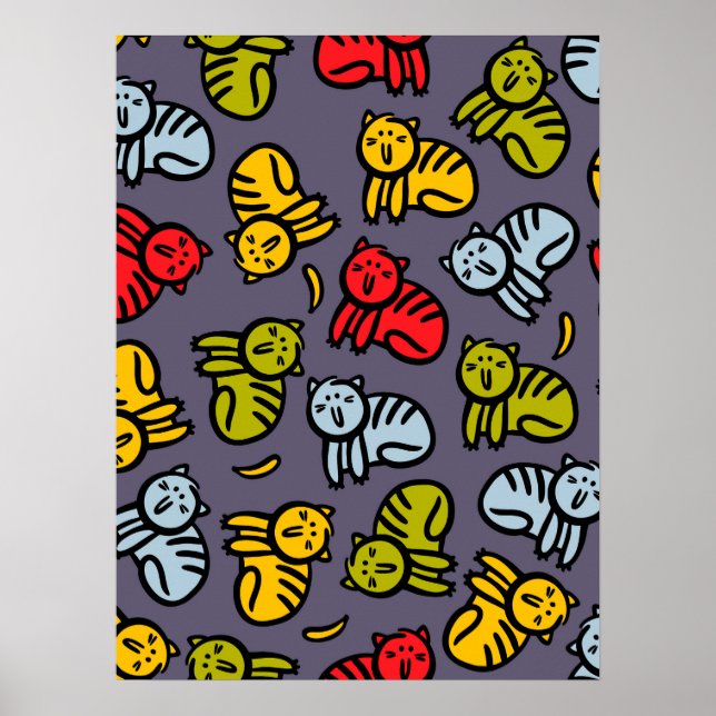 Cats plus bananas poster (Front)