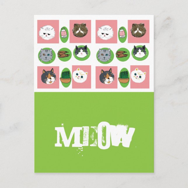 Cats Postcard (Front)