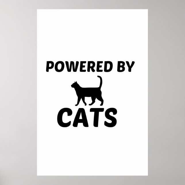 CATS POWERED POSTER (Front)