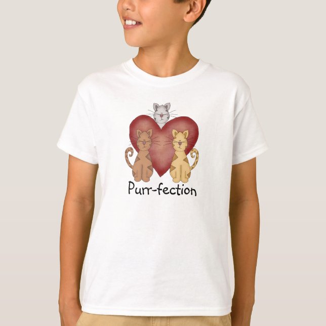 Cats Purr-fection Tshirts and Gifts (Front)
