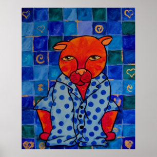 Cats Pyjamas Poster