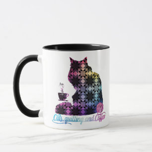 Cats, Quilting and Coffee Mug