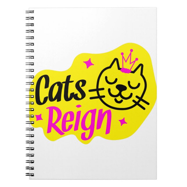 cats reign notebook (Front)