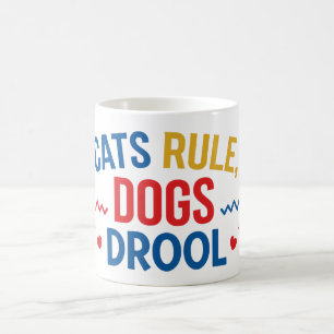 Cats Rule Coffee Mug