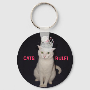Cats Rule! Key Ring