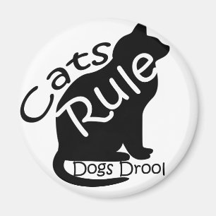 Cats Rule Magnet