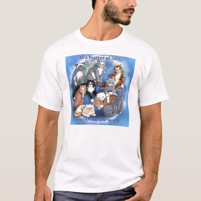 Cats Rule T-shirt (Front)