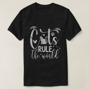 Cats rule the world T-Shirt