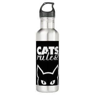 Cats Rules 710 Ml Water Bottle