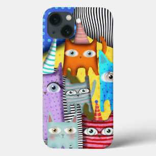 Cats Rupydetequila Art iPhone 13 Case