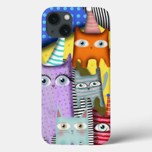 Cats Rupydetequila Art iPhone 13 Case
