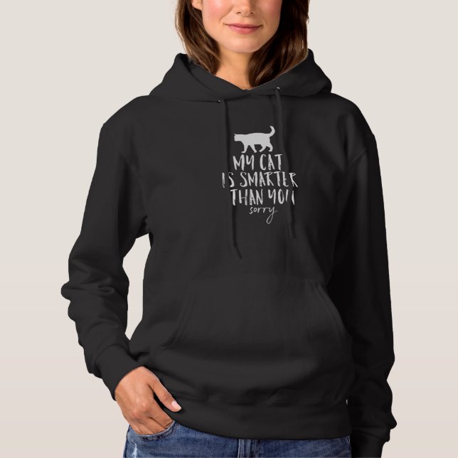 Cats Saying Hoodie (Front)