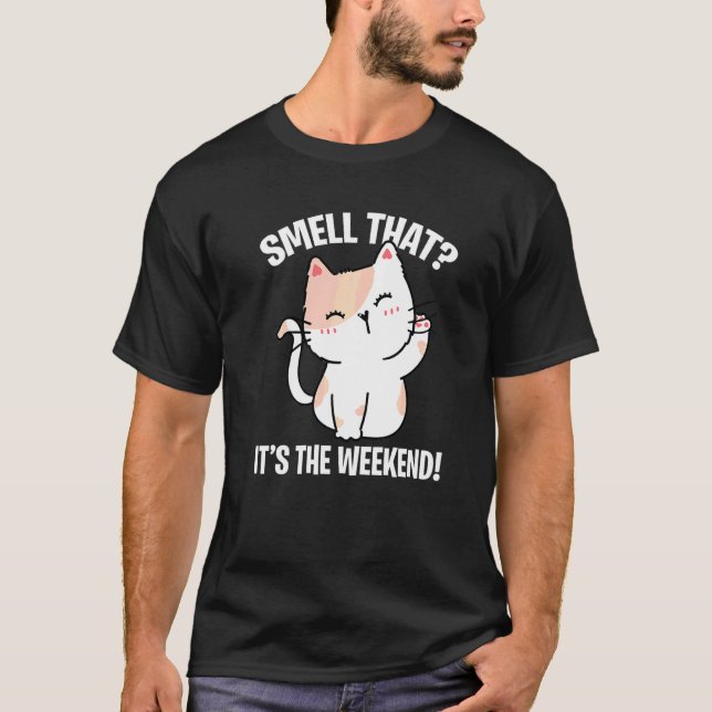 Cats Saying Lazy Saying Grumpy 8 T-Shirt (Front)