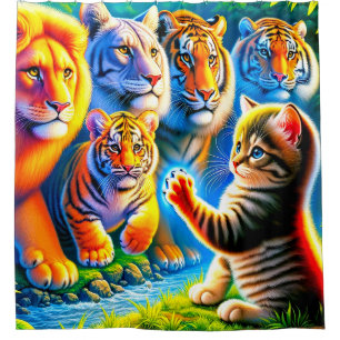 Cats Shower Curtain