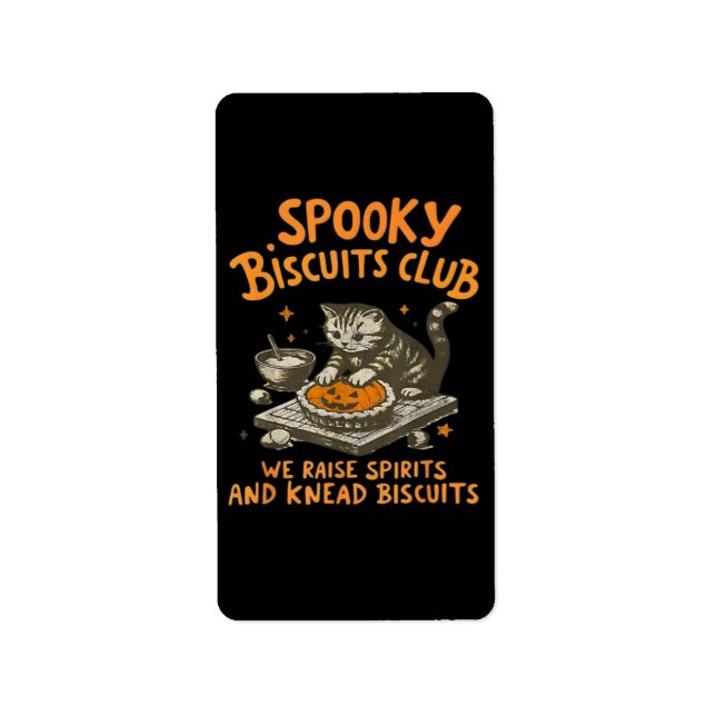  Cat's Spooky  Label (Front)