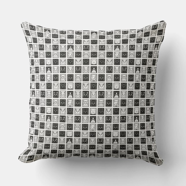 Cats Square Cushion (Front)