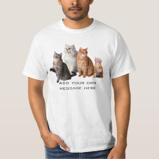 Cats T-Shirt support your local Rescue Centre
