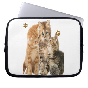 Cats t-shirts laptop sleeve