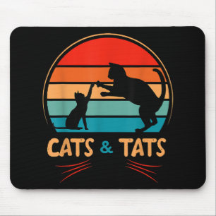 Cats & Tats - Cat Mouse Pad