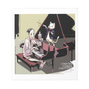 Cats That Take Over & Conduct Everything Funny Notepad