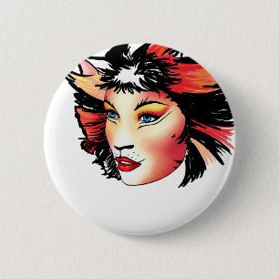 Cats the Musical, Bombalurina 6 Cm Round Badge