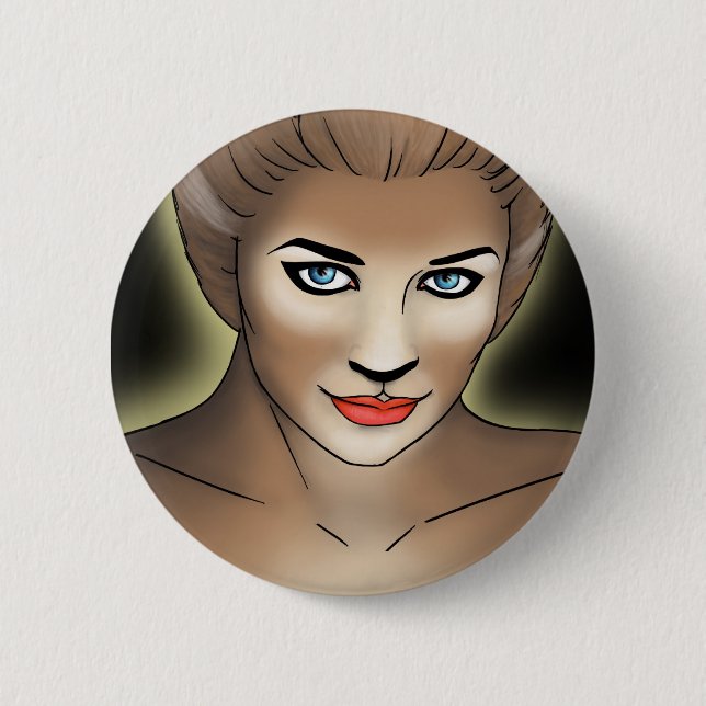 Cats the Musical - Cassandra 6 Cm Round Badge (Front)