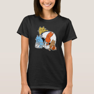 Cats toy american football and helmet T-Shirt