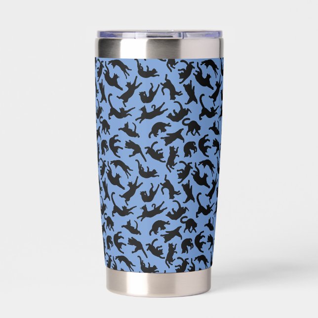 Cats Tumbling Insulated Tumbler (Front)
