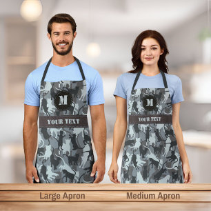 Cats Urban Camouflage Apron