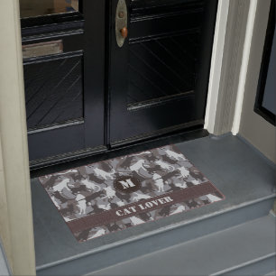 Cats Urban Camouflage Doormat