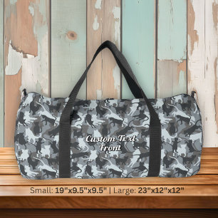 Cats Urban Camouflage Duffle Bag