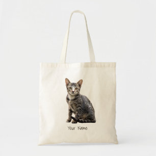 Cats Vintage Portrait Pet Tomcat Animal Design Tote Bag