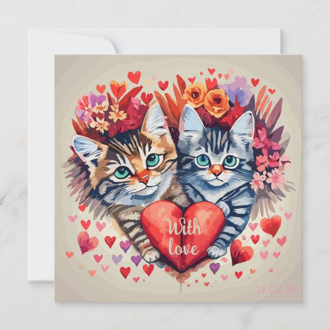 Cats with heart (Front)